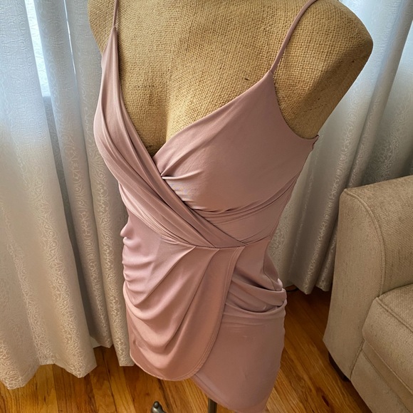 MINI WRAP DRESS - Picture 2 of 4